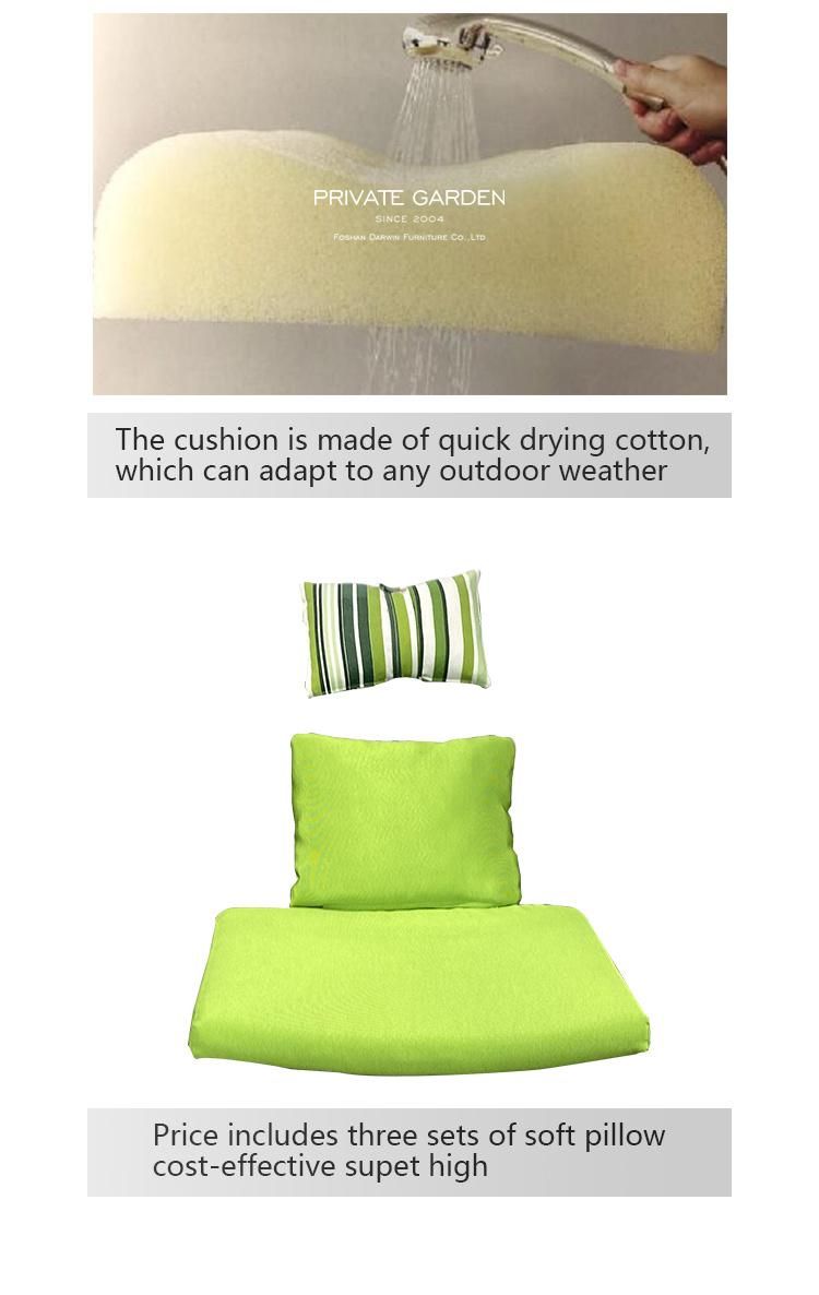 Folded Garden Darwin or OEM Carton Package Rope Outdoor Chair