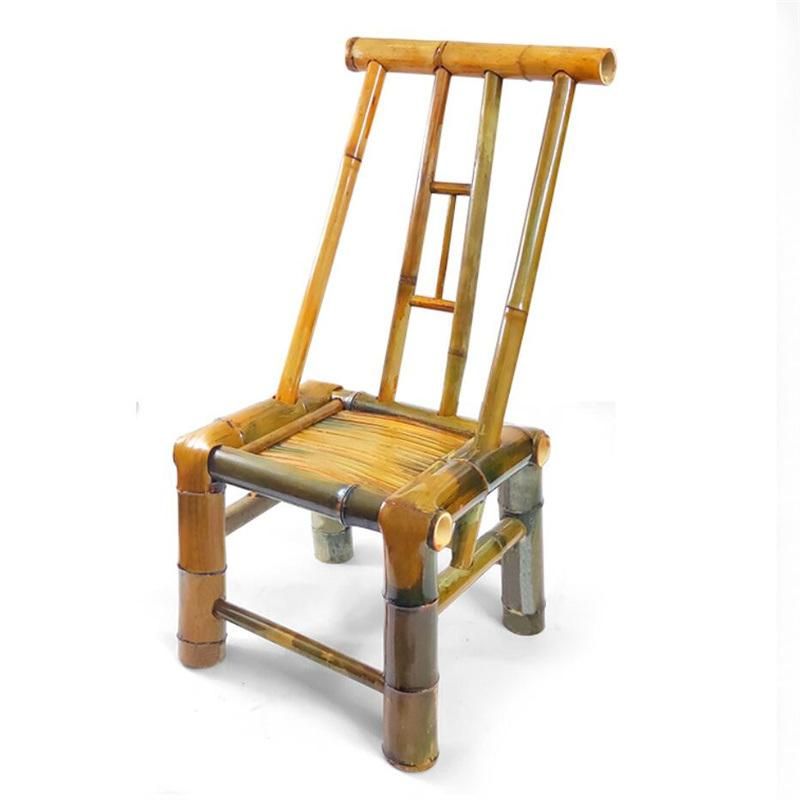 Handmade Bamboo Chair Woven Rattan Chair Bath Household Bamboo Furniture