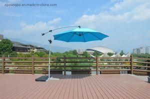 3m Patio Shanghai Fiberglass Cantilever Outdoor Garden Umbrella