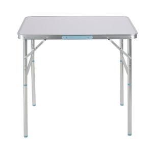 Aluminum Outdoor Camping Folding Picnic Table Adjustable Height Camping Table