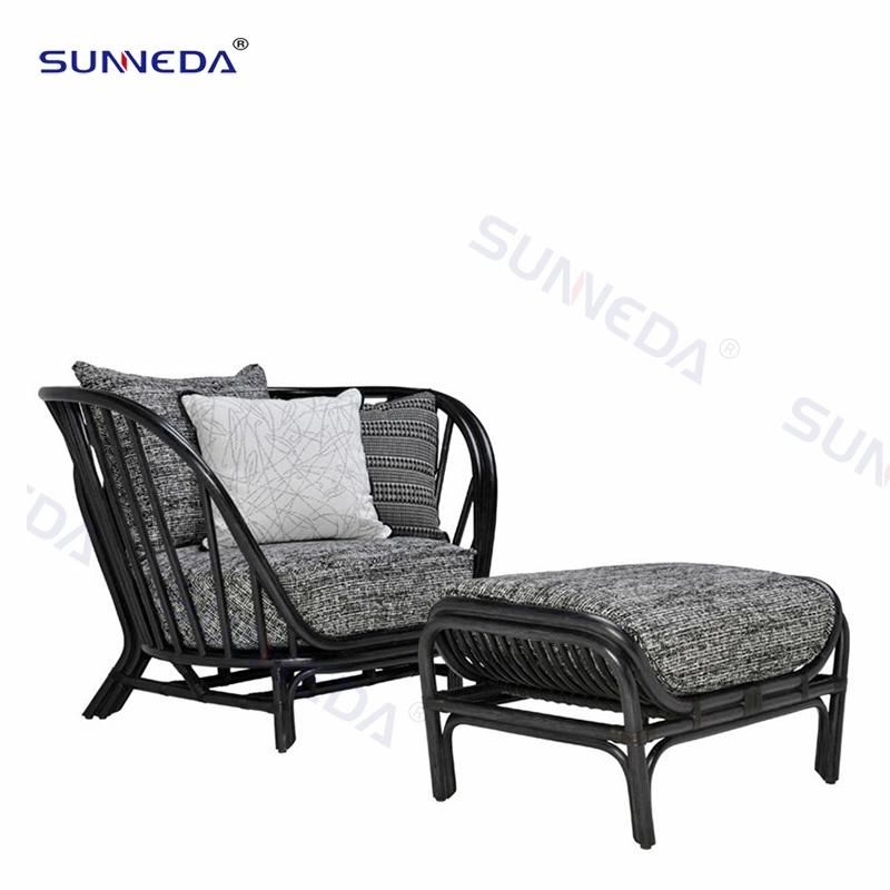 Factory Custom Single Seat Sofa with Wide Back Armrest