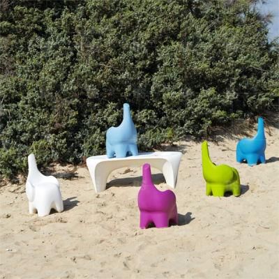 Fiberglass Playground Shopping Mall Beach Decoration Outdoor Cartoon Seat Chair