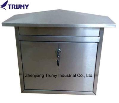 Waterproof Wall Mounted Modern Stainless Steel 304/430/201 Mailbox Letterbox