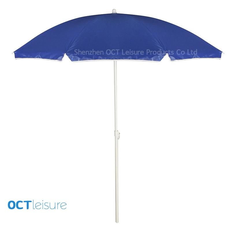 Classic Beach Umbrella with Nylon Cover in Royal Blue (OCT-BUN20)