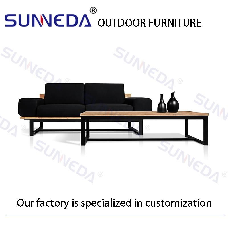 Modern Design Aluminum Outdoor Sofa Aluminum Garden Furniture Sofa