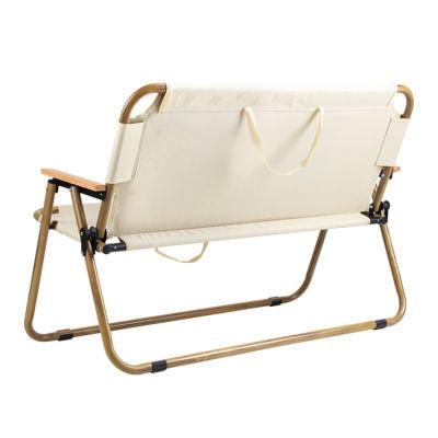 2 Person Portable Lawn Double Folding Camping Chair