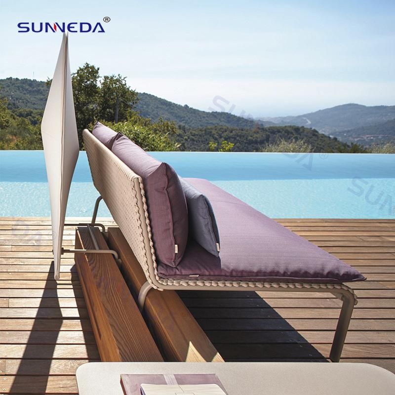 Outdoor Garden Leisure Luxury Sofa with Chairs Table