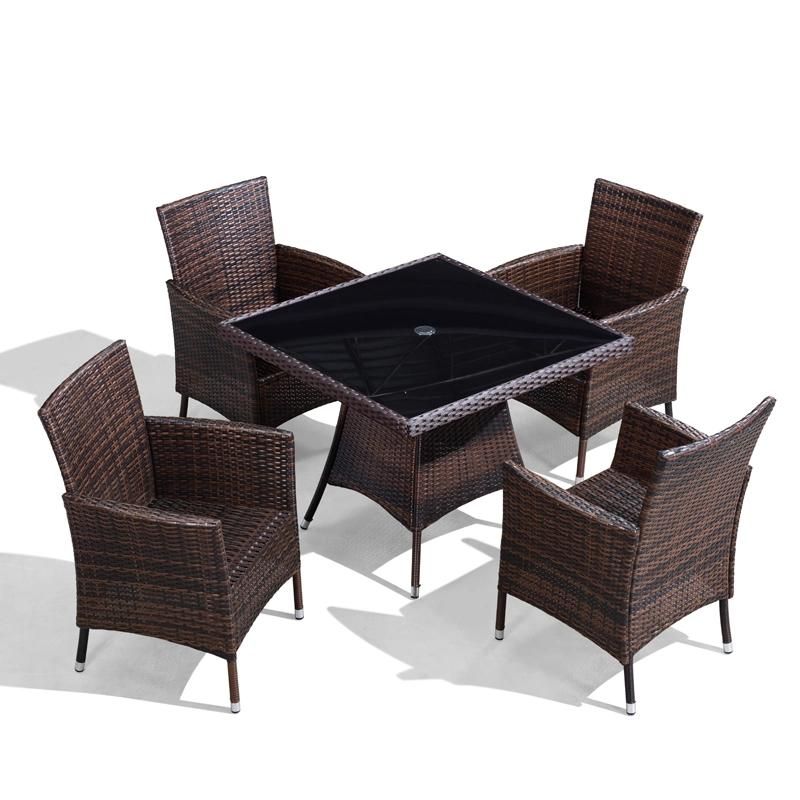 Outdoor Dining Rattan Patio Garden Outside Furniture