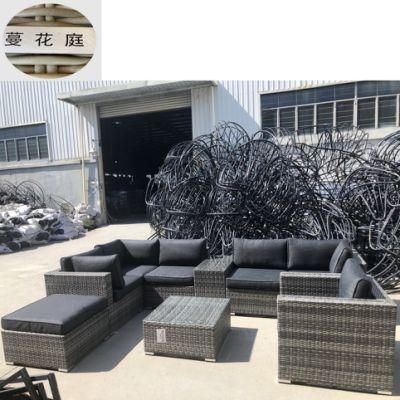 Outdoor Garden Furniture Rattan Chair Sofa Swimming Pool Suit