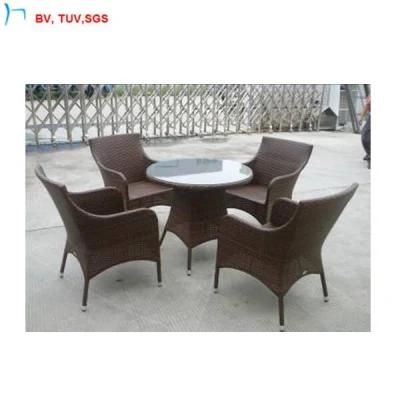 C-Outdoor Furniture Classic Wicker Dining Table and Chair