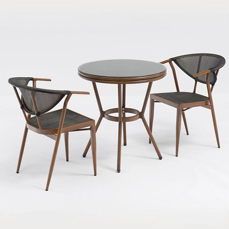 E-Commerce Hot Sale China Luxury Modern Fabric Furniture Garden Outdoor Table Set