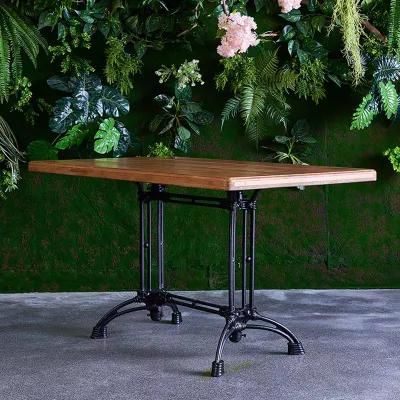 Metal Luxury Furniture Home Coffee Table Modern Wooden Top Coffee Table