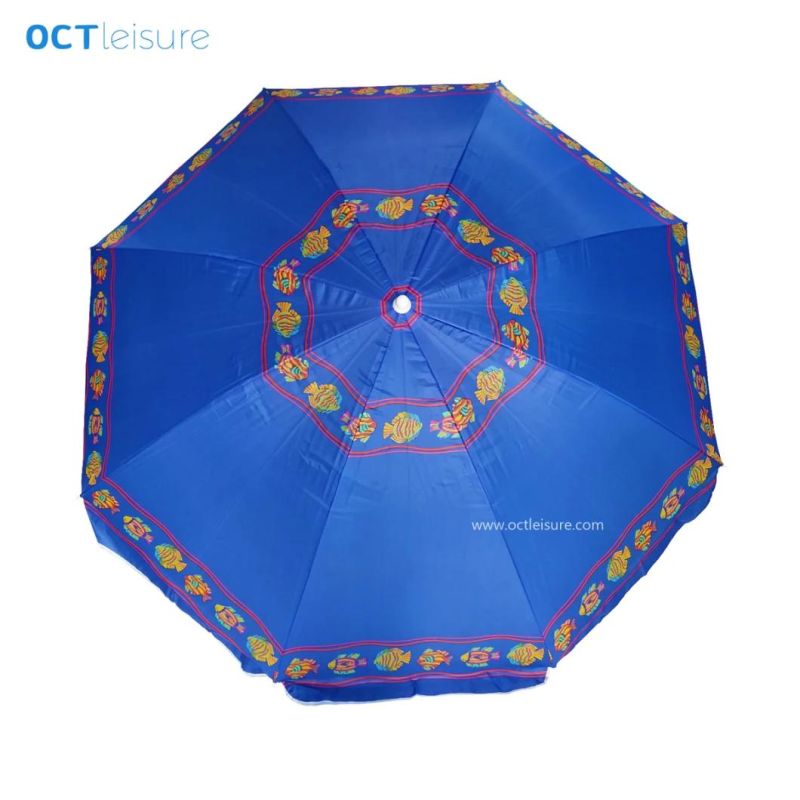 Beach Umbrella with Nylon Cover and Popular Design (OCT-BUN23)