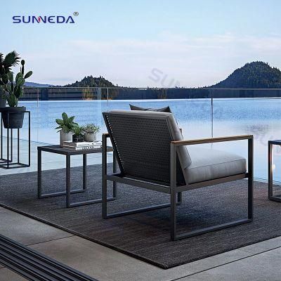 Luxury Design Poolside Outdoor Hotel Simple Leisure Sofa Set
