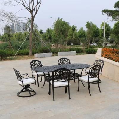 Cast Aluminum Table Chairs Set