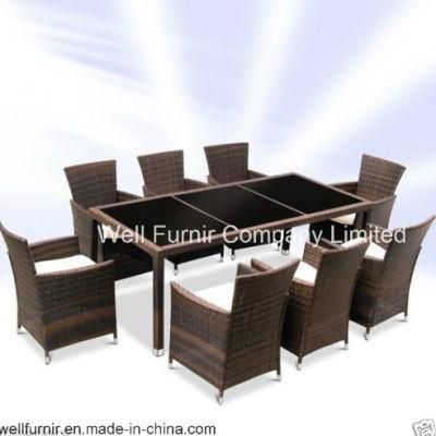UK Rattan/Wicker Furniture 9 PC Dining Set (WF-15164)