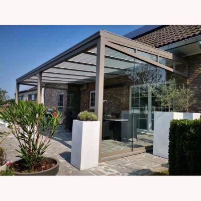 Custom Made Aluminum Frame Waterproof Pergola Aluminum Patio Roof Profiles
