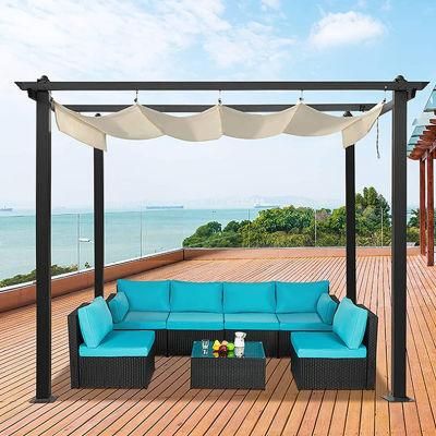 10&prime; X 12&prime; Aluminum Garden Patio Awning Gazebo Pergola