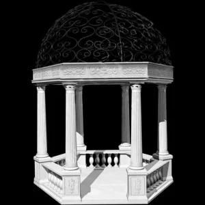 Outdoor Marble Gazebo, Various Designs Are Available