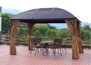 Alum Metal Roof Gazebo Outdoor Pavilion Garden Gazebo