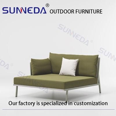 Relaxing Sun Lounge Aluminum Metal Furniture