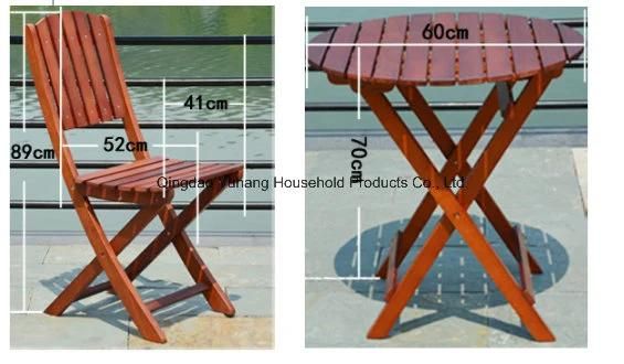 Outdoor Coffee Table and Chairs Folded Table and Chairs Garden Set (M-X1051)