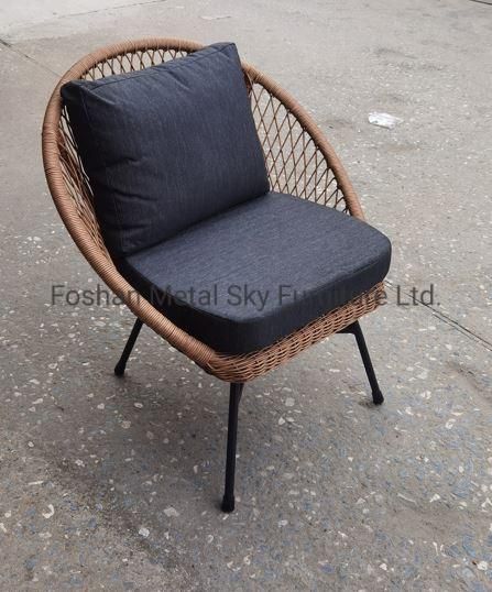 Outdoor Hotel Restaurant Patio Garden Aluminum Rattan Wicker Chair Sofa