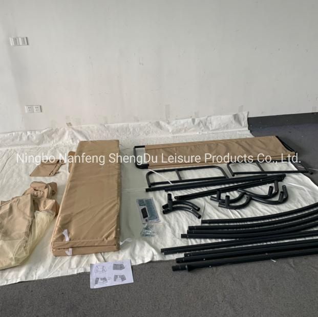 Two-Person PC Board Rattan Swing
