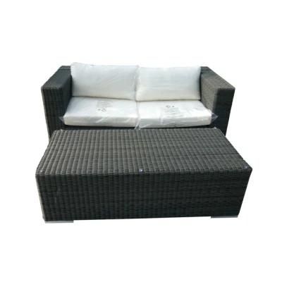 Wicker Garden Furniture Shape Outdoor Sofa