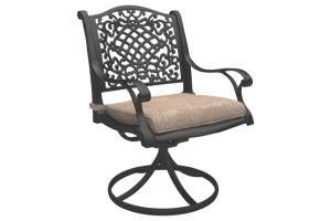 Cast Aluminum Garden Swivel Rocker Chair