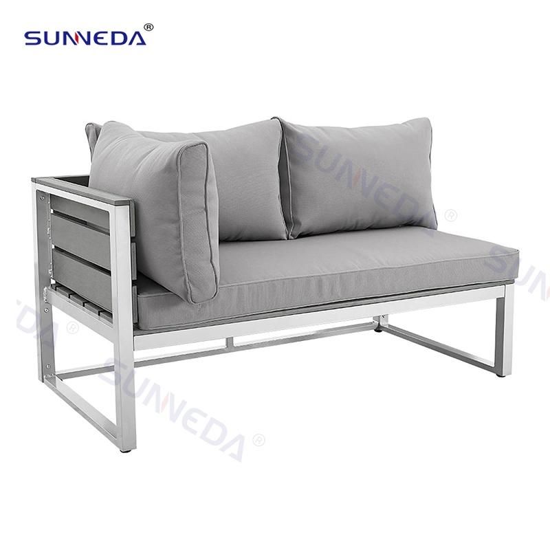 Courtyard Leisure Aluminum Sofa Set Outdoor Garden Furniture