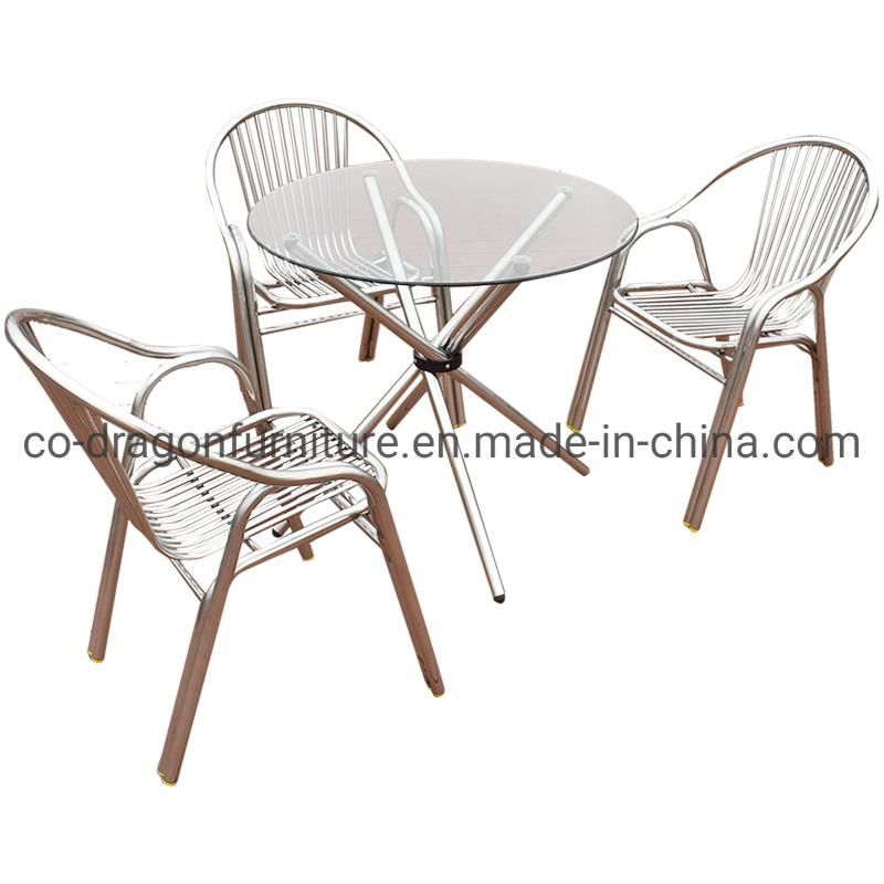 Modern Hot Selling Stainless Steel Chair for Outdoor Garden Furniture