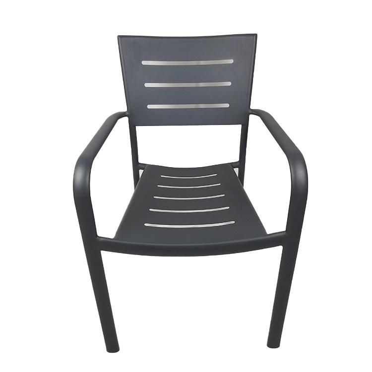 High Quality 5PCS Outdoor Aluminum Garden Patio Dining Table Set