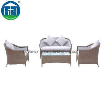 Modern Outdoor Garden Patio PE Rattan Tslin Modular Sofa