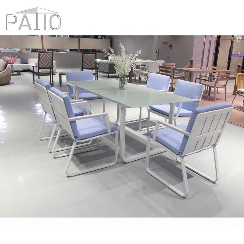 High Quality Outdoor Furniture Hot Sale Beach Aluminium Table and Chair