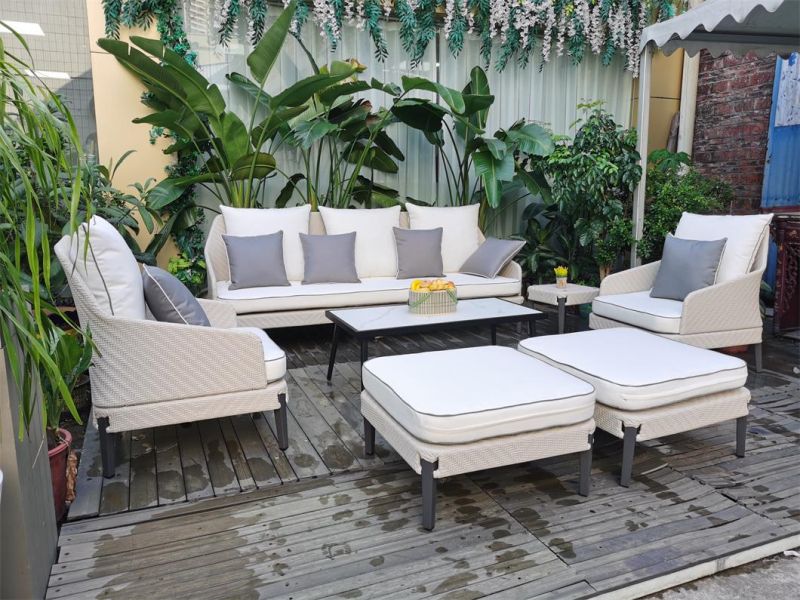 Modern Garden Outdoor Rattan Custom Furniture Set Other Outdoor Patio Furniture Rattan Sofa Set