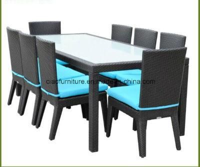 Elegant Outdoor Furniture Wicker/Rattan Chair and Knock Down Table