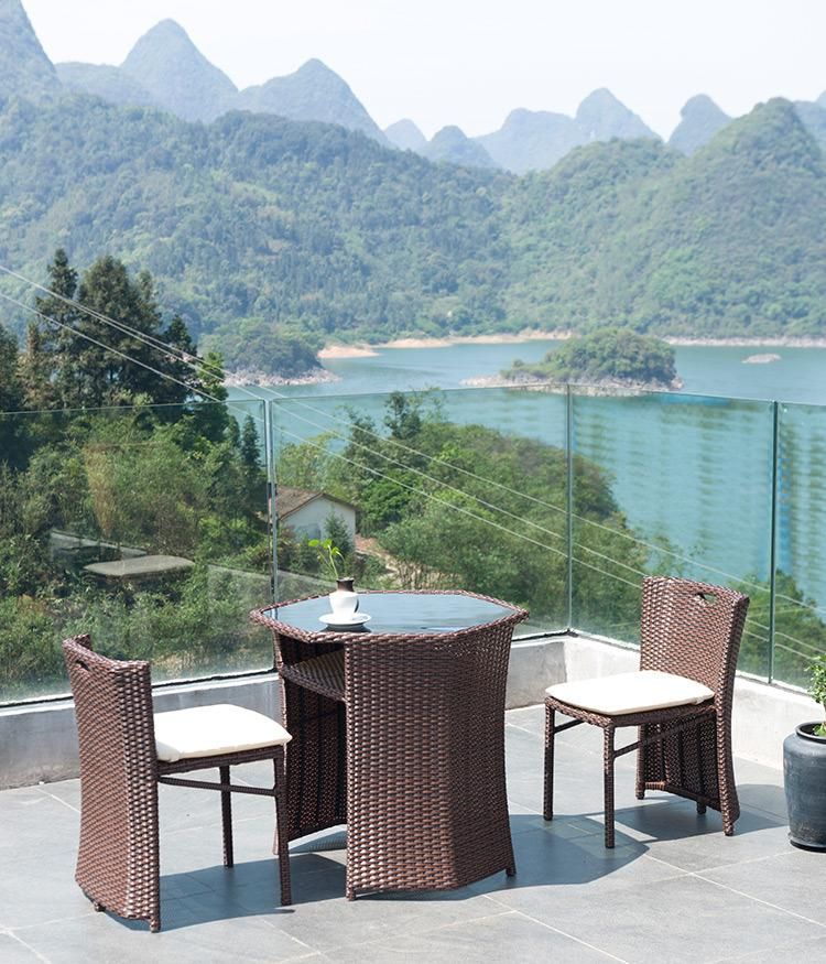 Excellent Price 3PCS Leisure Rattan Outdoor Patio Furniture Set