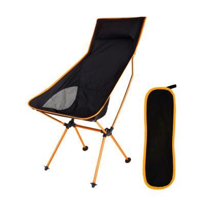 Custom Lightweight High Back Fishing Aluminum Folding Ultralight Beach Camping Chair