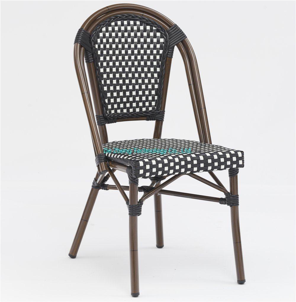 Manufacturer Wholesale Rattan Wicker Furniture Supplier with Aluminum Leisure Chairs for Garden Patio Bistro Party