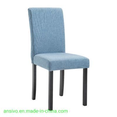 Solid Wood Legs Modern Solid Color Polyester Stretch Spandex Chair Cover Used for Living Room