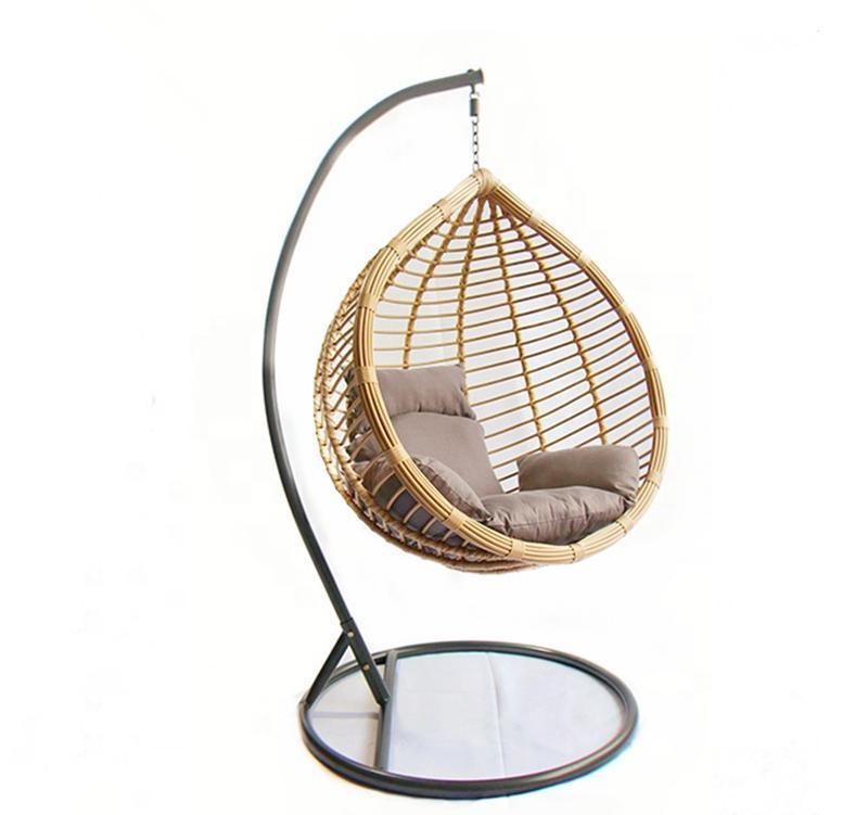 Outdoor Home Garden Balcony Recreational Rattan Wicker Hanging Swing Chair