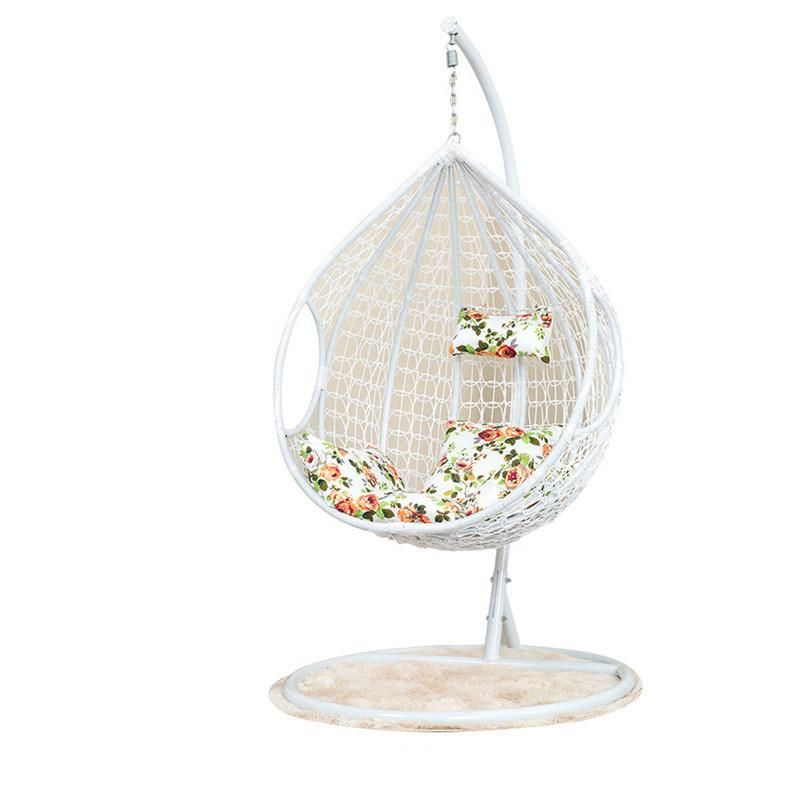 Wholesale Cheap Wicker Rattan Patio Balcony Hanging Indoor Swing Chair