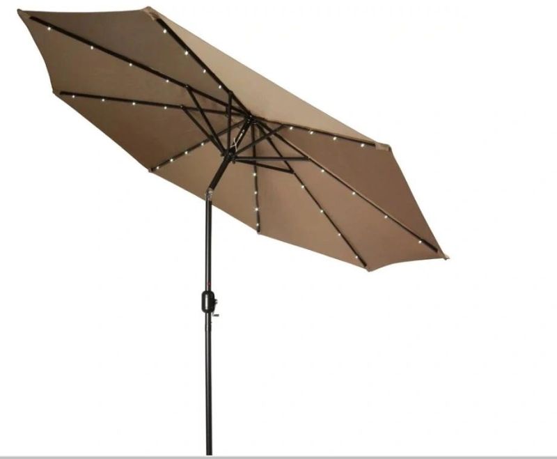 Outdoor LED Lights Umbrella Beach Umbrella Outdoor Garden Umbrella