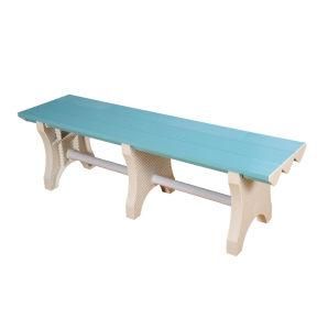 Plastic Long Bench Modern Outdoor furniture Popular Chair