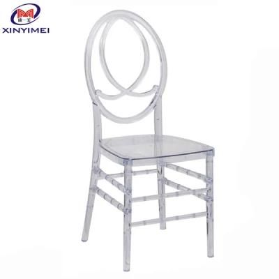 Wholesale Wedding Decorations Supplies Clear Crystal Plastic Resin Phoenix Chair