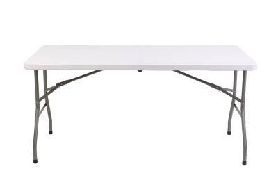 Wholesale 180cm 6 FT Plastic HDPE Rectangular Folding Table