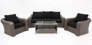 Garden Rattan Wicker Modern Conversation Furniture Sofa Set Large Size