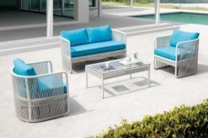 King Patio Leisure Single Sofa Rattan Sofa Outdoor Leisure Garden Sofa Wicker Furniture Sofa Set Rattan Lounge Sofa