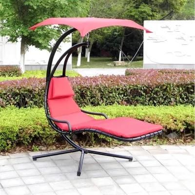 Metal Outdoor Furniture Garden Patio Rocking Hanging Chair